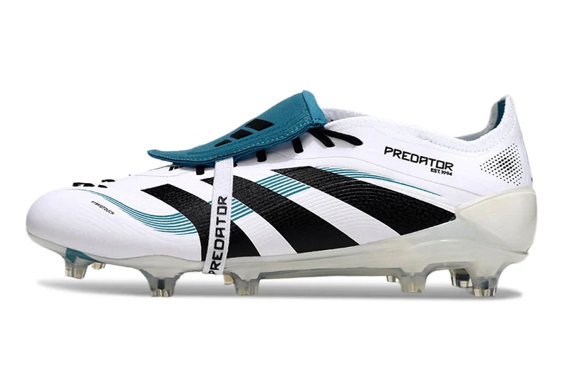 Chuteira Adidas Predator Elite 25 Campo - Branco/Preto