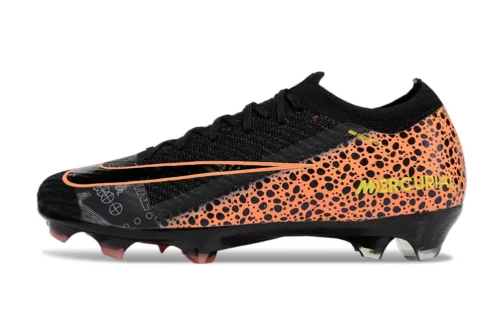 Chuteira Nike Air Zoom Mercurial Vapor 16 Elite FG - Preto/Laranja