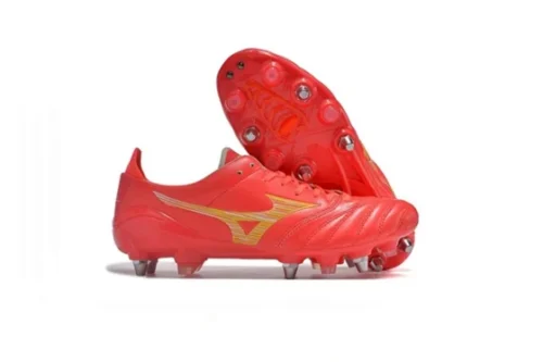 Chuteira Mizuno Morelia Neo Campo SG - Vermelho