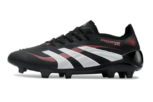 Chuteira Adidas Predator Elite 25 Campo FG - Preto/Branco