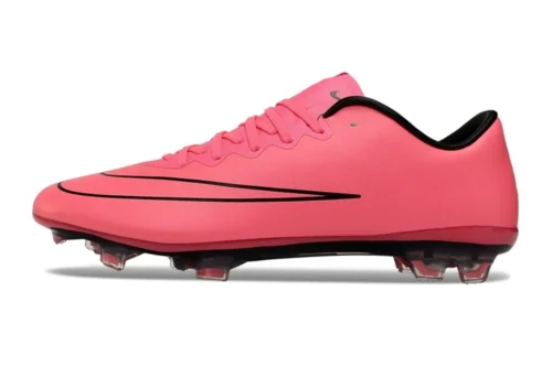 Chuteira Nike Mercurial Vapor 10 FG - Rosa/Preto