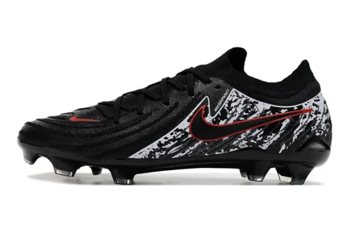 Chuteira Nike Campo Phantom GX2 Elite Campo FG - Preto/Branco