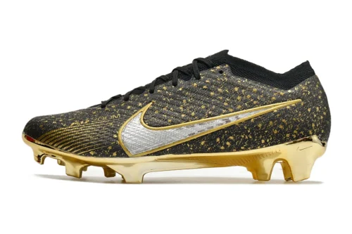 Chuteira Nike Air Zoom Mercurial Vapor 15 Elite FG - Preto/Branco