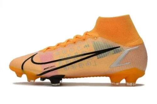 Chuteira Nike Mercurial Superfly 8 Elite Campo FG - Laranja