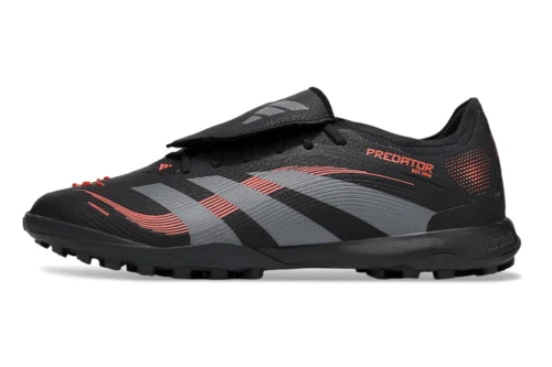 Chuteira Adidas Predator Tongue Elite 25 Society Stealth Victory