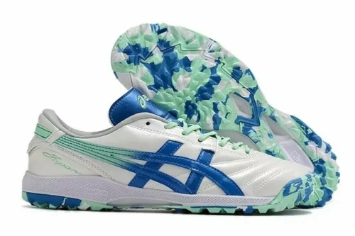 Chuteira Asics Japan Society - Branco/Azul