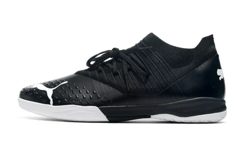 Chuteira Puma Future Z 1.3 Pro Cage Futsal - Preto/Branco