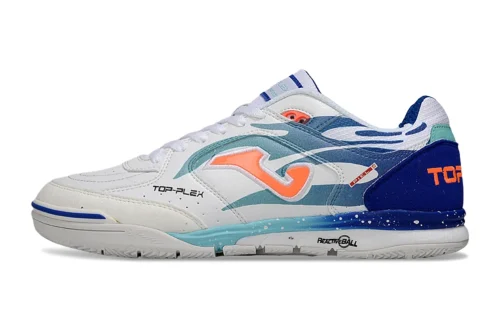 Joma Top Flex Futsal MD  Blanco/Azul