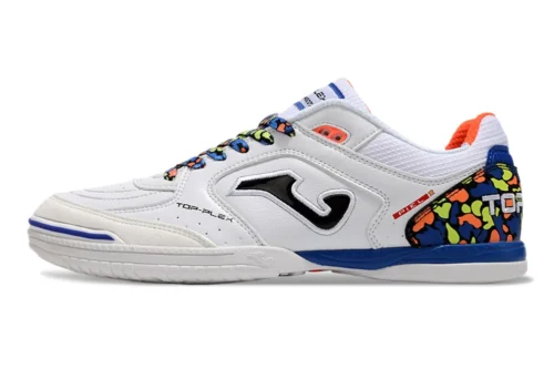 Joma Top Flex Futsal IC Blanco/Azul