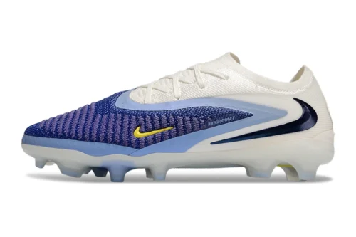 NIKE Phantom 6 Elite FG Blanco/Azul