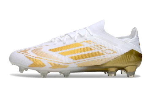Adidas F50 ELITE FG -Blanco/dorado