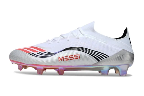 Adidas  F50 ELITE FG -Blanco/Plata