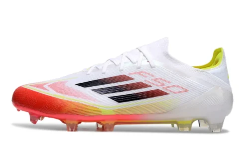 Adidas  F50 ELITE FG -Blanco/Rojo