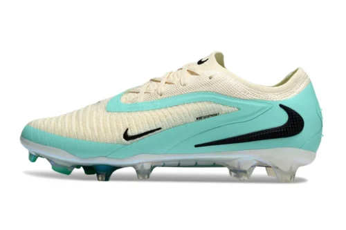 NIKE Phantom 6 Elite FG & -Blanco/Verde