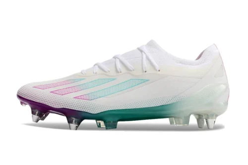 Zapatillas de Fútbol Adidas X Crazyfast1 SG-Blanco