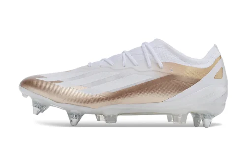 Zapatillas de Fútbol Adidas X Crazyfast1 SG-Blanco