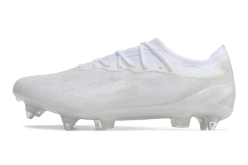 Zapatillas de Fútbol Adidas X Crazyfast1 SG-Blanco