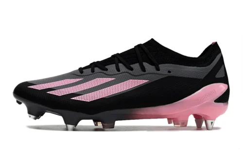 Zapatillas de Fútbol Adidas X Crazyfast1 SG-Rosa/Negro