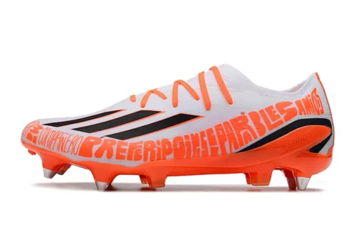 Zapatillas de Fútbol Adidas X Speedportal.1 SG-Blanco/Naranja