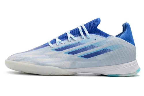 Zapatillas de Fútbol Adidas X Speedflow.1 IC-Blanco/Azul