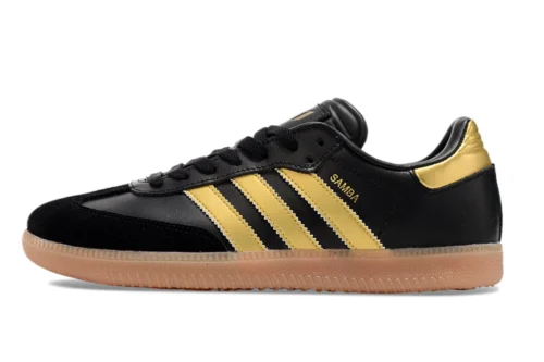 Zapatillas de Fútbol Adidas X SAMBA MESSI Indoor Boots-Negro/Amarillo