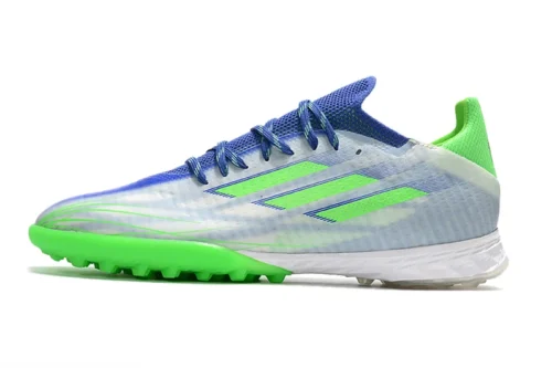 Zapatos de Fútbol Adidas X Speedflow.1 TF-Blanco/Verde
